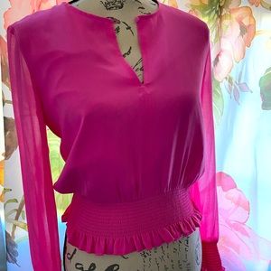 Hot pink Small blouse